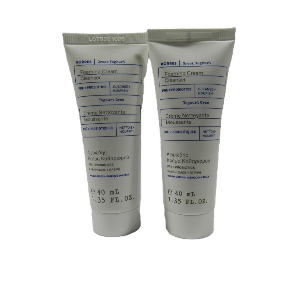 Korres Greek Yoghurt Foaming Cream Cleanser